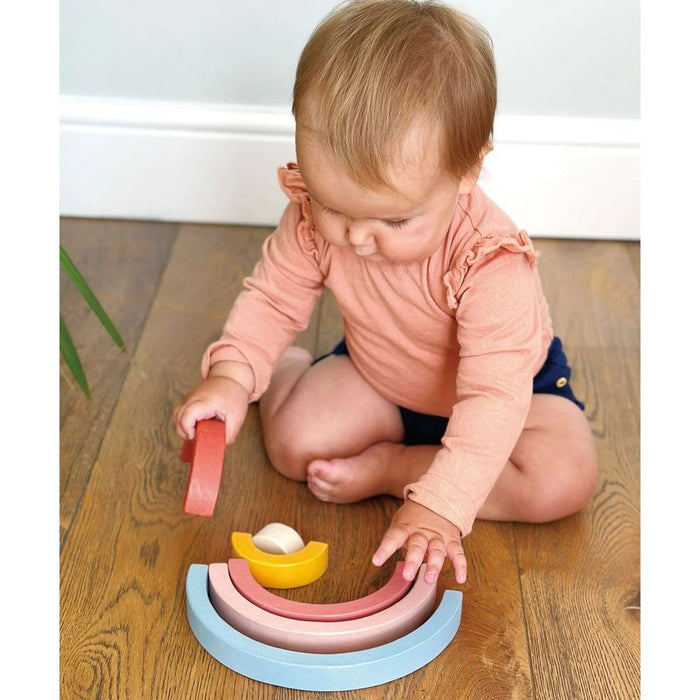 Mentari Sunset Tunnel Wooden Block Toy