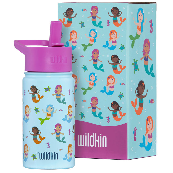 Mermaids Steel Water Bottle