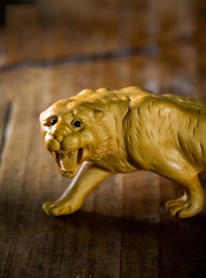 MINI JAPANESE TIGER DEMON STATUE Tiger-Universe