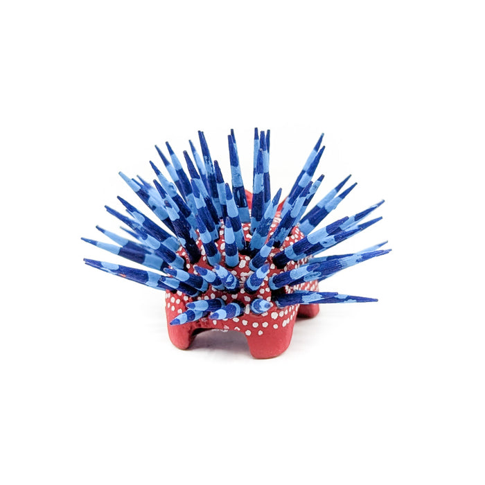 Mini Porcupine Blue Quills and Red Body