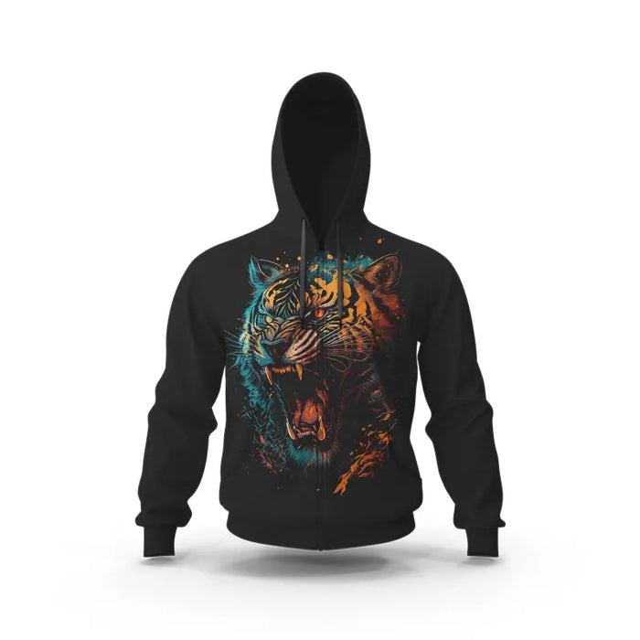 WHITE MONSTER TIGER HOODIE Tiger-Universe