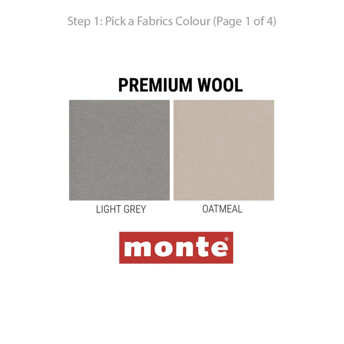 Monte Specialty Fabric Upcharge for Ottomans