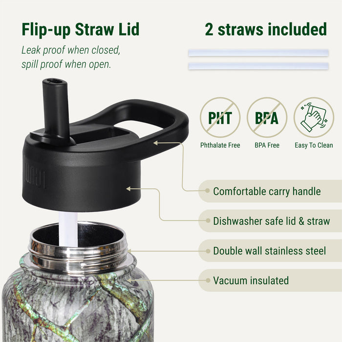 Mossy Oak Obsession Steel Water Bottle