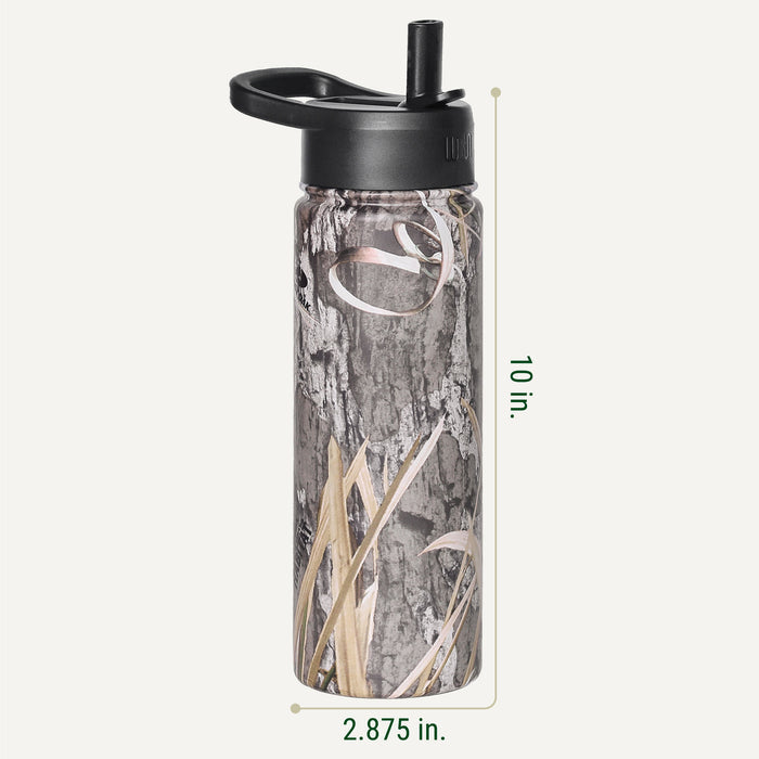 Mossy Oak Shadow Grass Habitat Steel Water Bottle