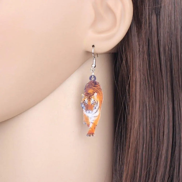 MOUNTAIN TIGER EARRINGS