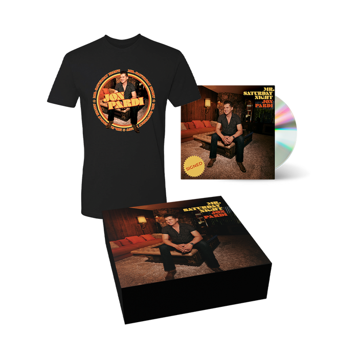 Jon Pardi Mr. Saturday Night Signed Box Set