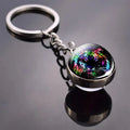 MULTICOLORED TIGER KEYCHAIN Tiger-Universe