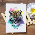 MULTICOLORED TIGER TATTOO Tiger-Universe