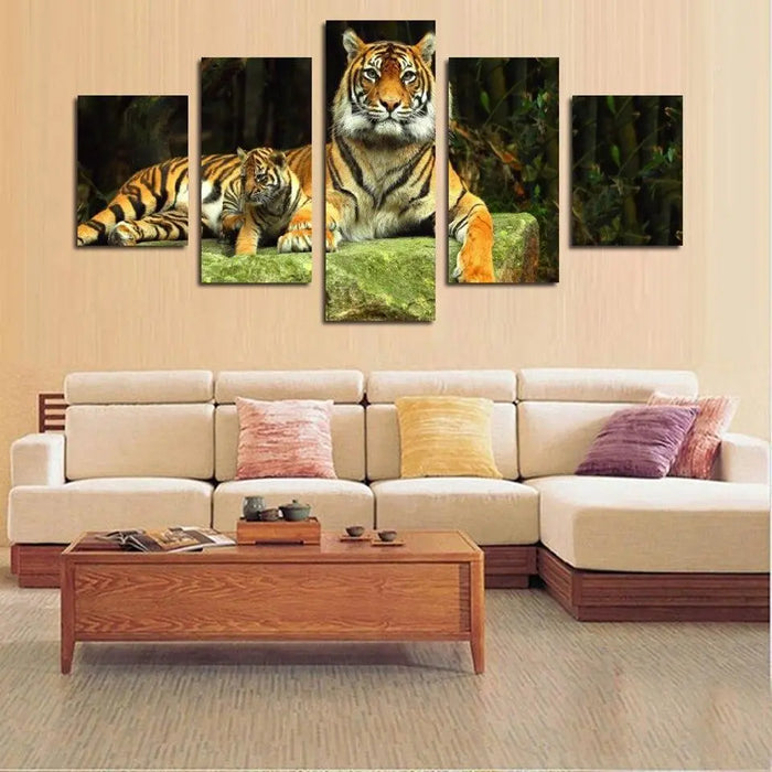 MUMMY & CUB TIGER PAINTING Tiger-Universe