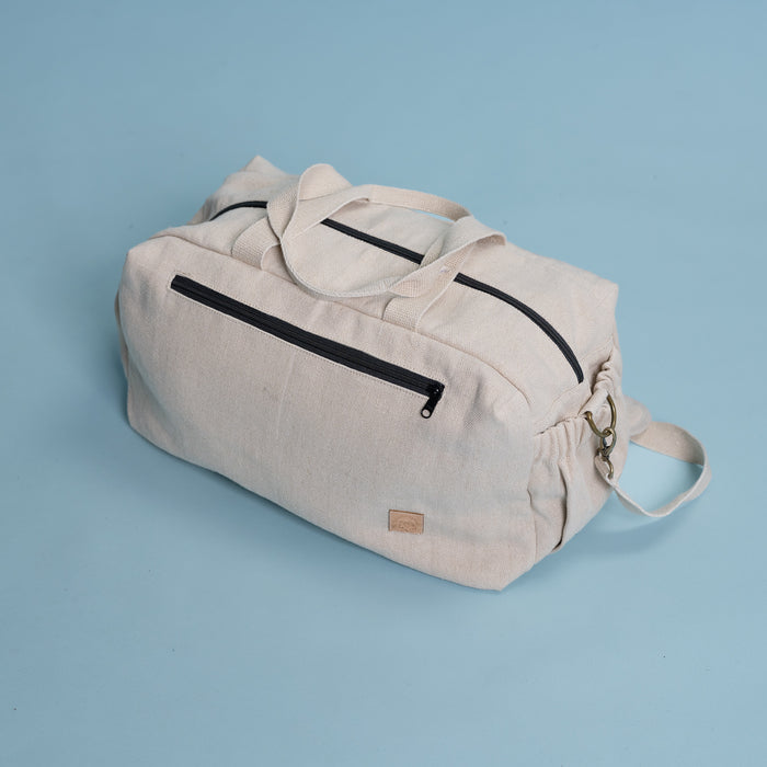 100% organic linen travel bag sports bag carryon bag