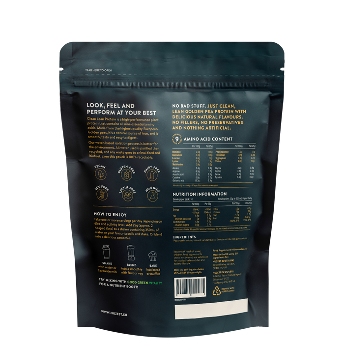 Nuzest Clean Lean Protein - Smooth Vanilla 250G