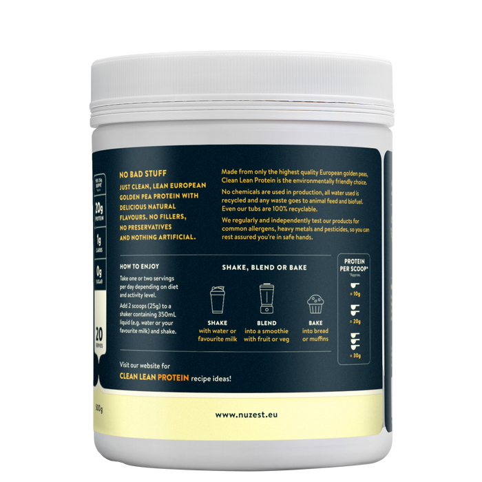 Nuzest Clean Lean Protein - Smooth Vanilla 500g