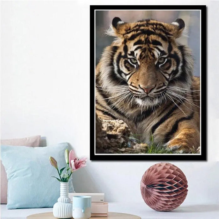 PAINTING KING OF TIGERS Tiger-Universe