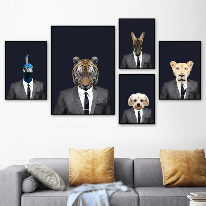 PAINTING TIGER THE SPY Tiger-Universe