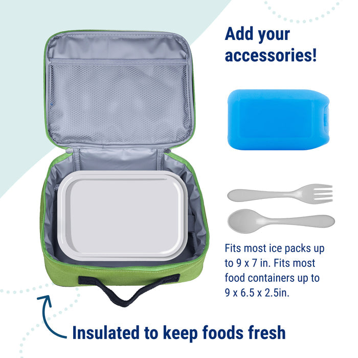 Parrot Green Lunch Box