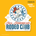 Peanuts® Waterproof Sticker - All American Rodeo Club