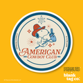 Peanuts® Waterproof Sticker - American Cowboy Club