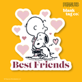 Peanuts® Waterproof Sticker - Best Friends