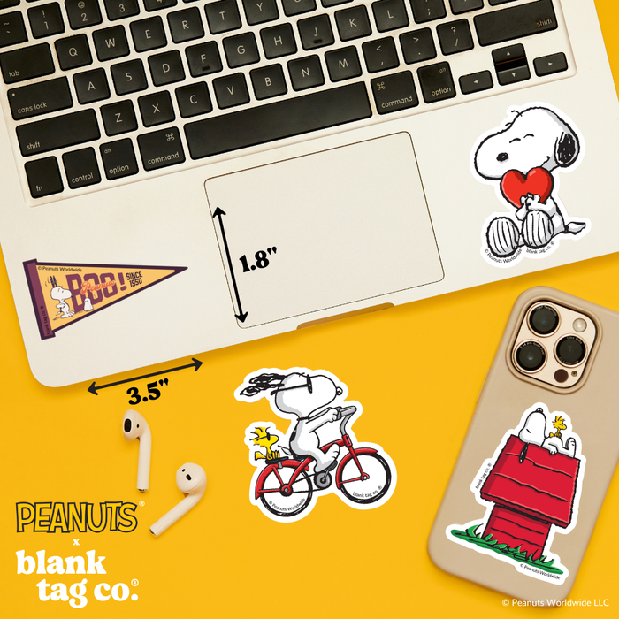 Peanuts® Waterproof Sticker - Boo! Flag