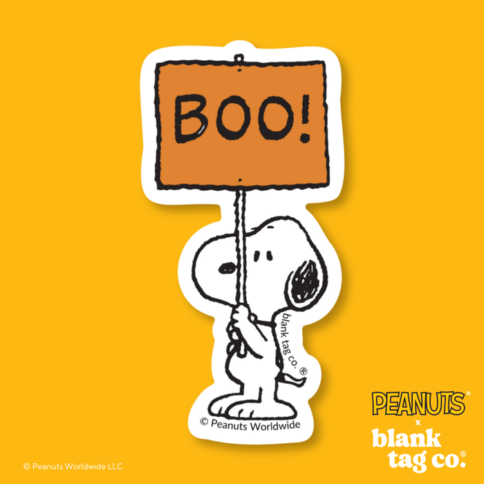 Peanuts® Waterproof Sticker - Boo