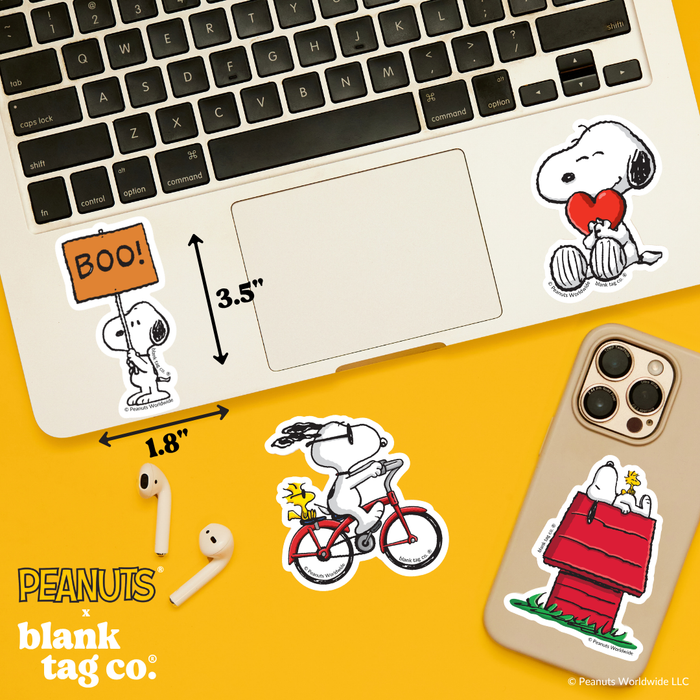 Peanuts® Waterproof Sticker - Boo