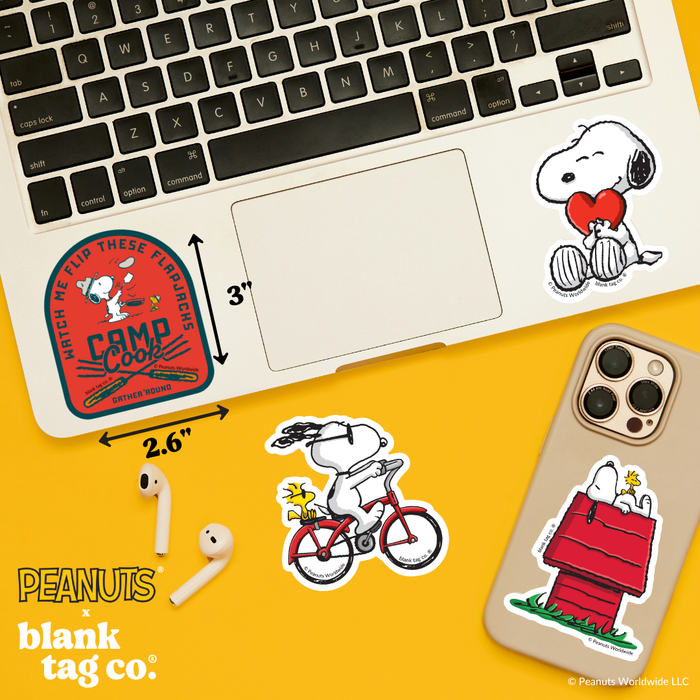 Peanuts® Waterproof Sticker - Camp Cook Badge