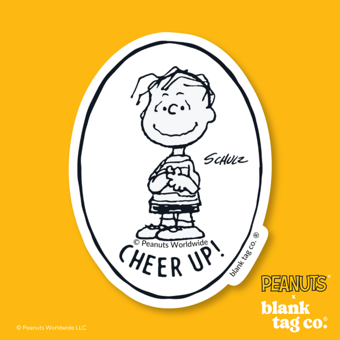 Peanuts® Waterproof Sticker - Cheer Up Linus