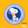 Peanuts® Waterproof Sticker - Comfort and Security Badge
