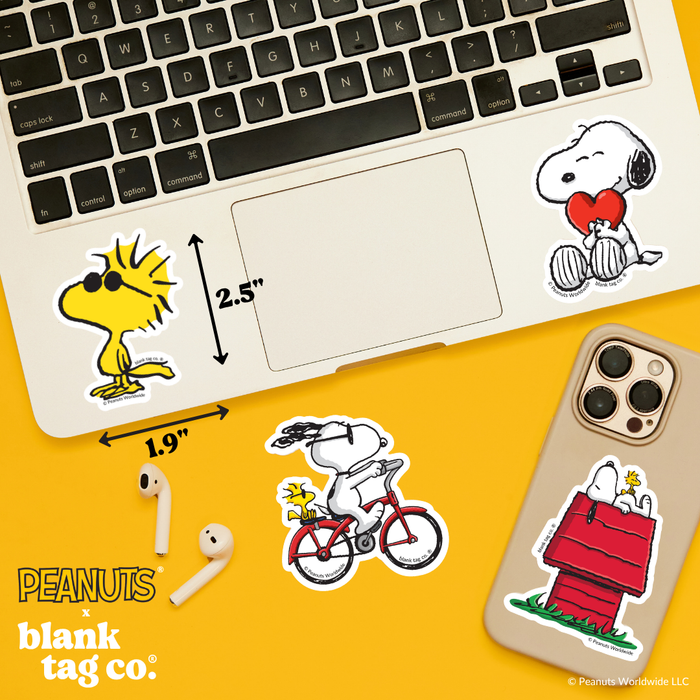 Peanuts® Waterproof Sticker - Cool Woodstock