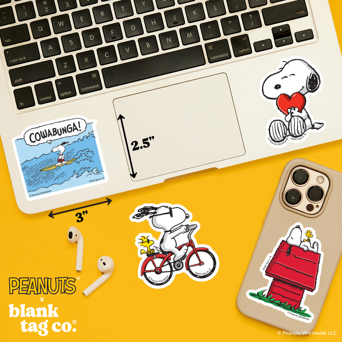 Peanuts® Waterproof Sticker - Cowabunga