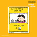 Peanuts® Waterproof Sticker - Doctor Is In