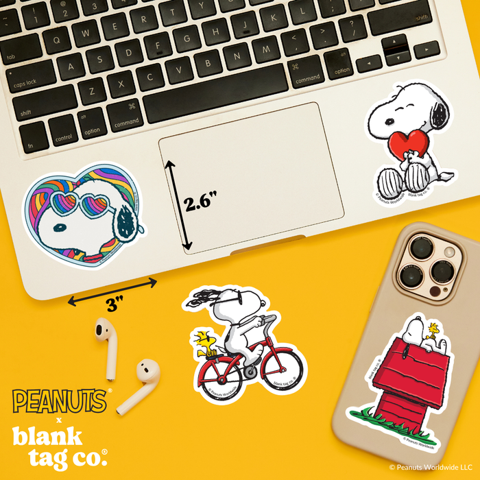 Peanuts® Waterproof Sticker - Groovy Snoopy