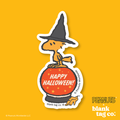 Peanuts® Waterproof Sticker - Happy Halloween (Woodstock)