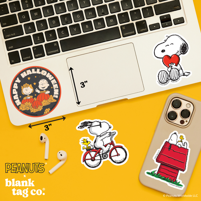 Peanuts® Waterproof Sticker - Happy Halloween