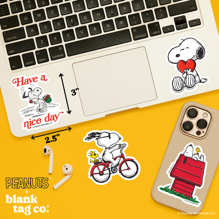 Peanuts® Waterproof Sticker - Have A Nice Day