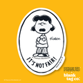 Peanuts® Waterproof Sticker - It's Not Fair