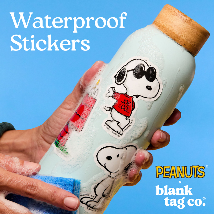 Peanuts® Waterproof Sticker - Love Makes Me Sick