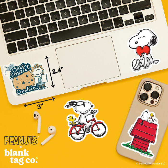 Peanuts® Waterproof Sticker - One Smart Cookie (Sally)