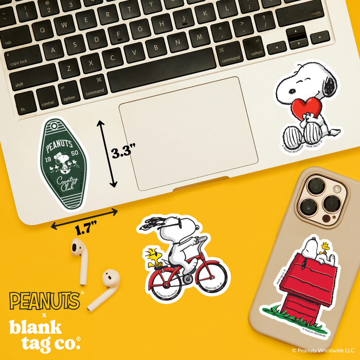 Peanuts® Waterproof Sticker - Peanuts Country Club