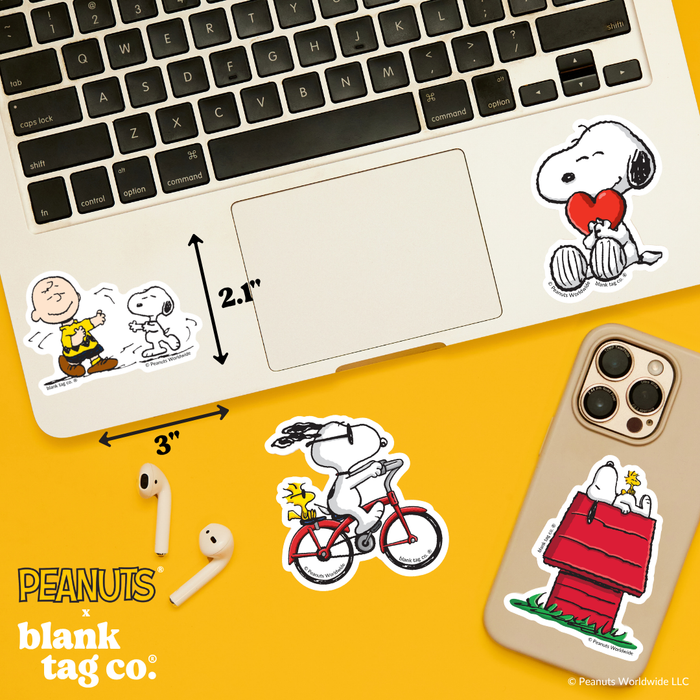 Peanuts® Waterproof Sticker - Peanuts Dance Party