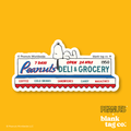 Peanuts® Waterproof Sticker - Peanut's Deli & Grocery Billboard