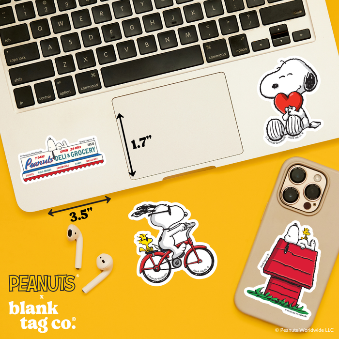 Peanuts® Waterproof Sticker - Peanut's Deli & Grocery Billboard