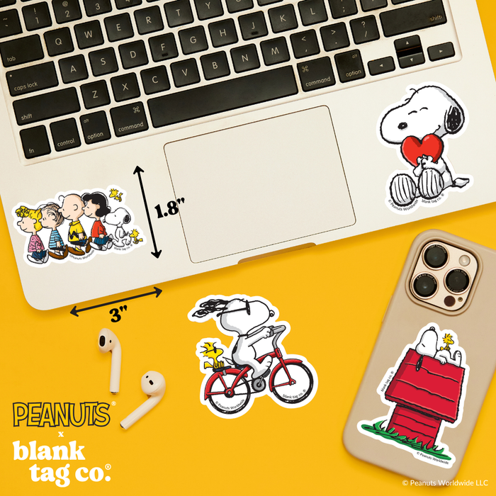 Peanuts® Waterproof Sticker - Peanuts Gang
