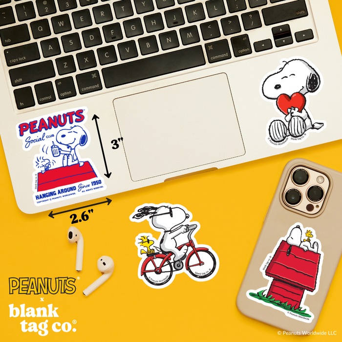 Peanuts® Waterproof Sticker - Peanuts Social Club