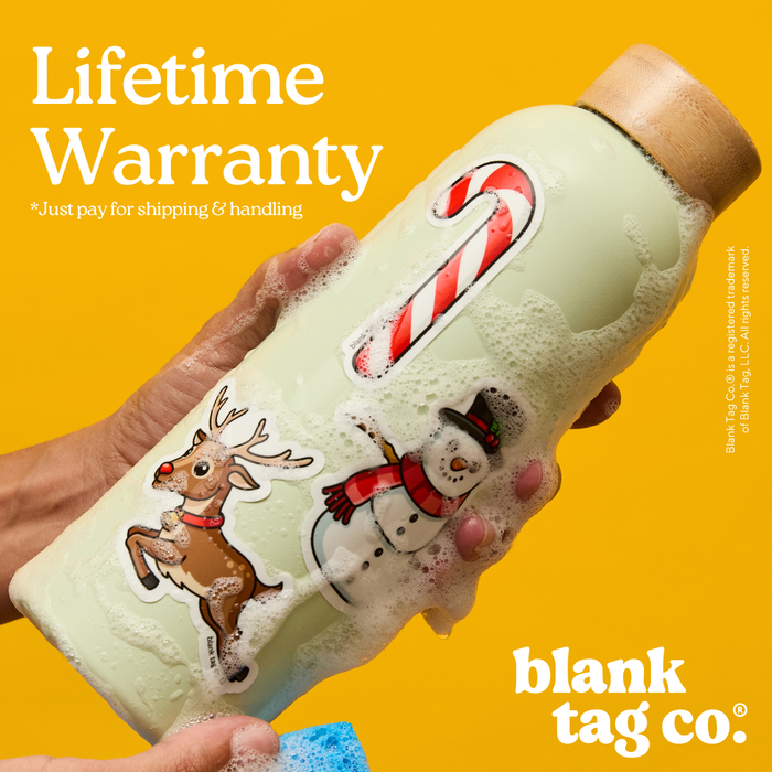 Peanuts® Waterproof Sticker - School Bus Driver Snoopy