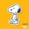 Peanuts® Waterproof Sticker - Snoopy Original