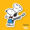 Peanuts® Waterproof Sticker - Snoopy Ready To Cook