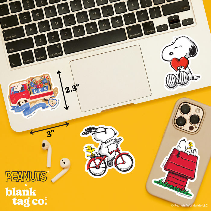 Peanuts® Waterproof Sticker - Special Delivery For Mom