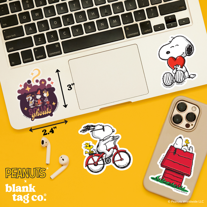 Peanuts® Waterproof Sticker - Squad Ghouls