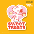 Peanuts® Waterproof Sticker - Sweet Treats